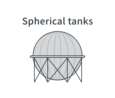 Spherical tanks