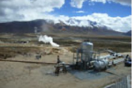 Yangbajain Geothermal Field, Tibet, China